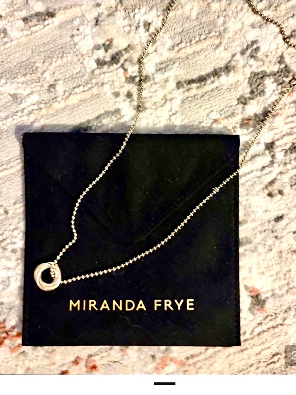 Miranda Frye 18k gold plated brass Necklace